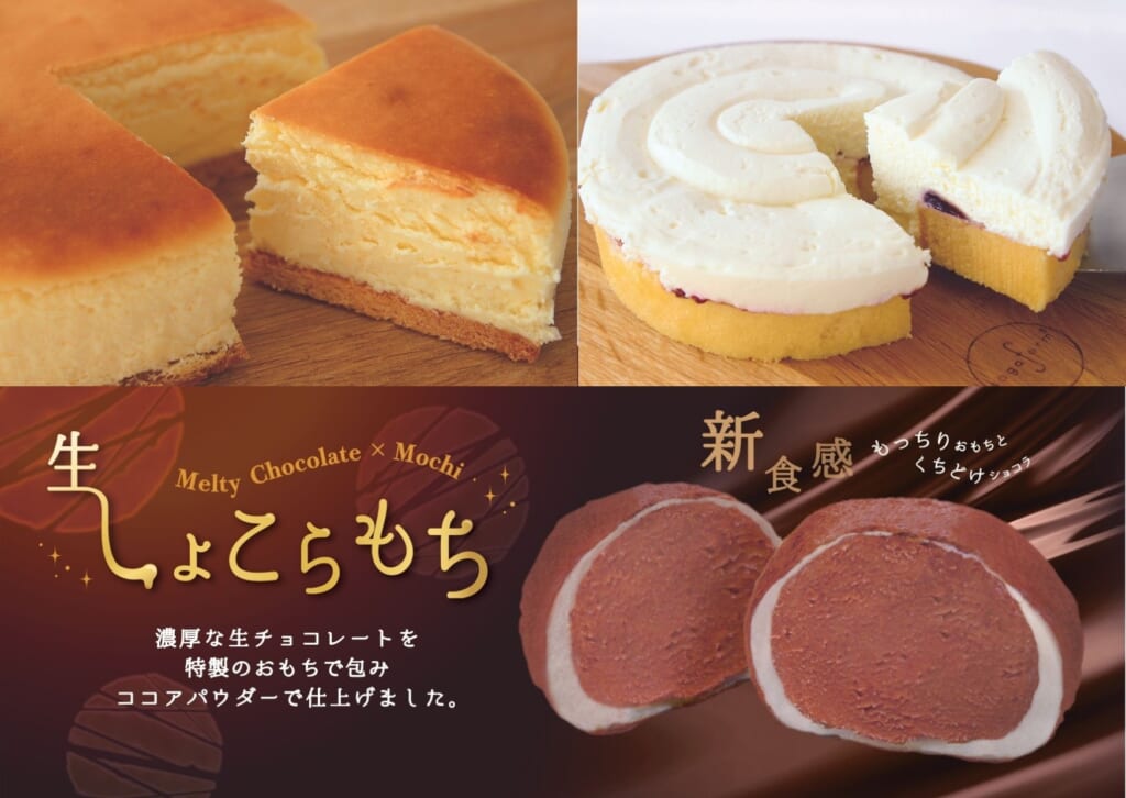 花園フォレスト 天使のチーズケーキ 生しょこらもちセット ちょこたび埼玉 オンラインストア